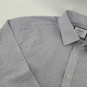 Charles Tyrwhitt Mens Classic Minimalist Dress Shirt‎ 18 37 Jermyn Street London